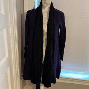 Giordano ladies sweater size small purple black wool